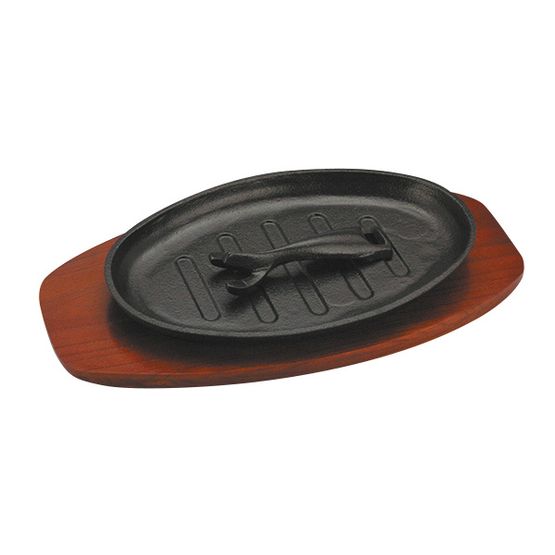 Sizzle Platter 11.5in X 7.5in Oval