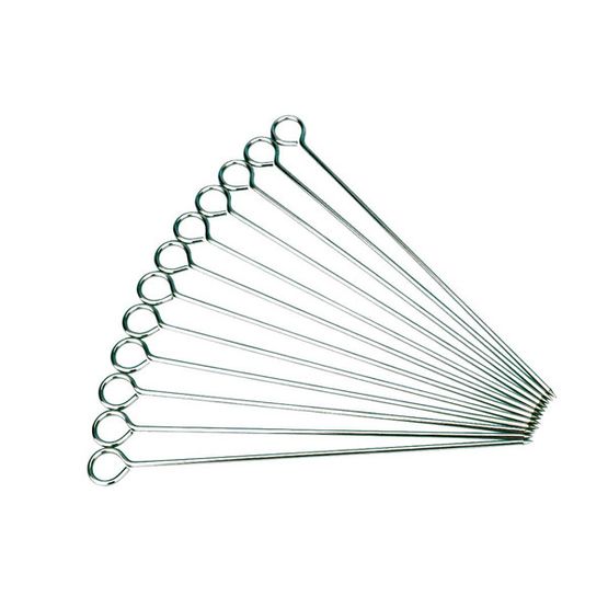 Skewers Stainless Steel 30cm 12in