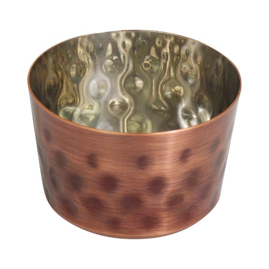 Small Presentation Cup 8x5cm - Hammered - Antique Copper