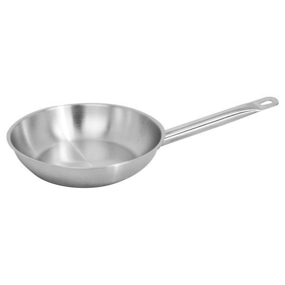 Stainless Steel Frying Pan - Induction Base 20cm
