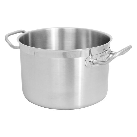 Stainless Steel High Casserole Pot - Induction Base 24cm / 7.0L