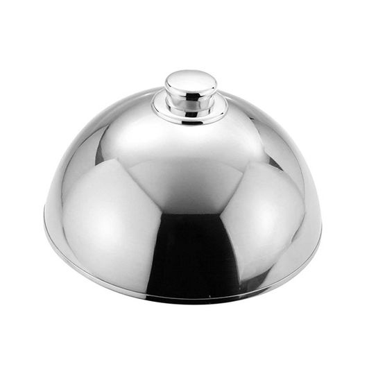 Stainless Steel Dome Plate Cover 10"