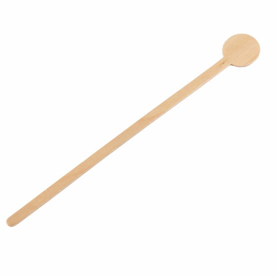 Swantex 7" Wooden Cocktail Stirrer Round 180mm