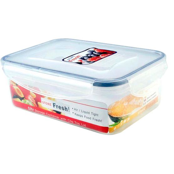 Storage Container - 1.0ltr - Rectangular - 18x13x6.5cm
