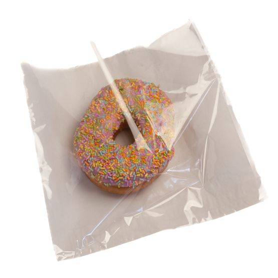 7" x 7" White Film Front Bags (17.5cm x 17.5cm)