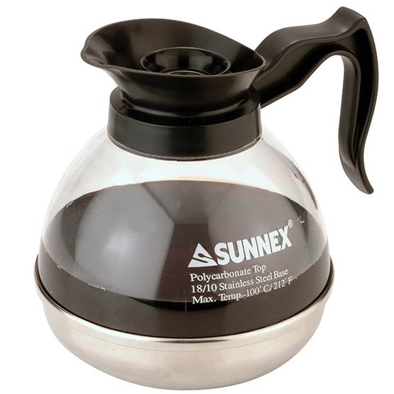 Sunnex Coffee Decanter Polycarb Stainless Steel 1.8ltr