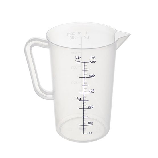Sunnex Measuring Jug 0.5Ltr Clear Pp