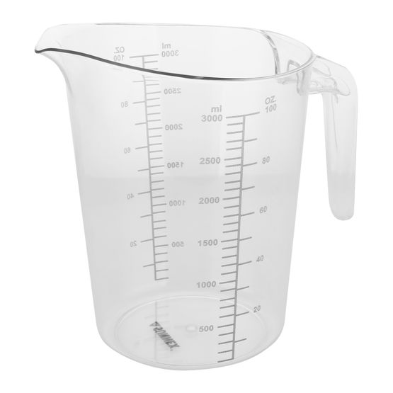 Sunnex Stackable Measuring Jug 3.0Ltr Clear Polycarbonate