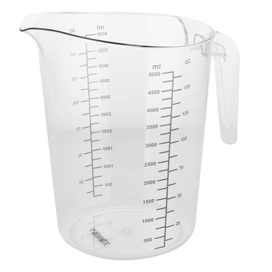 Sunnex Stackable Measuring Jug 5.0Ltr Clear Polycarbonate