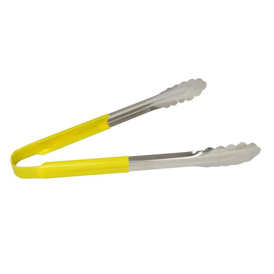 Utility Tong 30cm / 12in Yellow - Bulk Packing