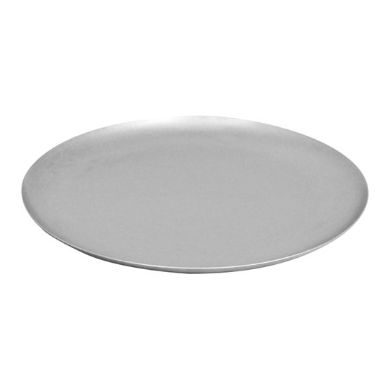 Vintage Steel Shallow Plate 18cm