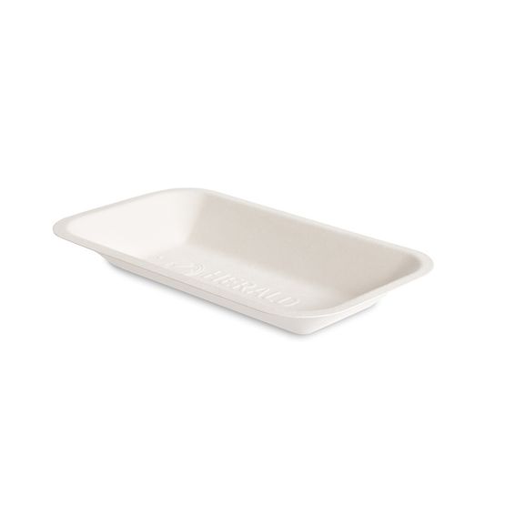 C1 Bagasse Chip Tray  179x100x22mm