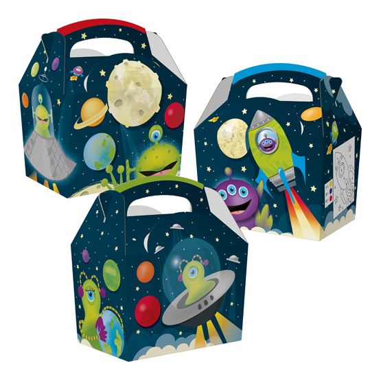 Colpac Kid's Meal Box Space Aliens 10177