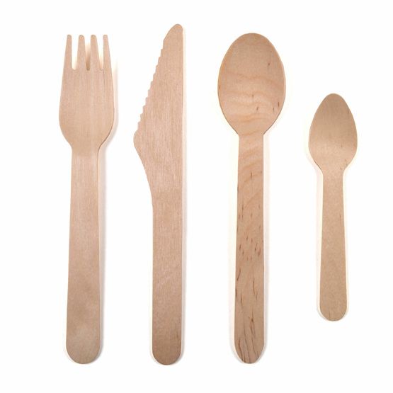 Wooden Cutlery Mixed Pack
