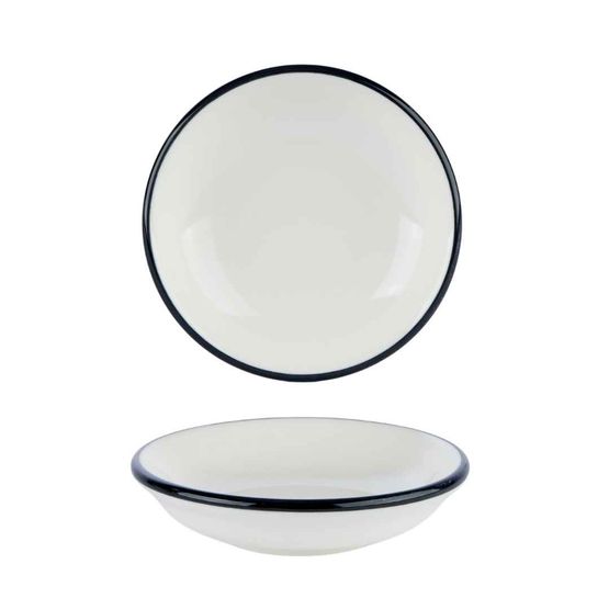 Modest Black Butter Dip Bowl 10cm / 4"