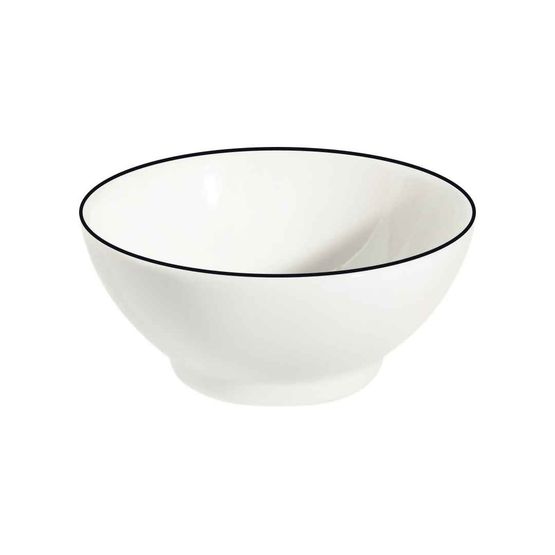 Modest Black Footed Bowl 14cm / 5.5" 450ml / 15.75oz