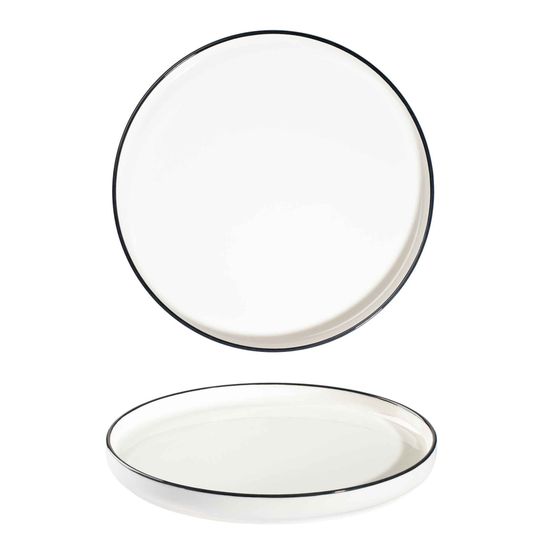 Modest Black Signature Plate 25.5cm / 10"