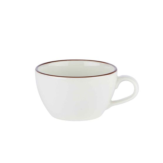 Modest Brown Cappuccino Cup 270ml / 9.5oz