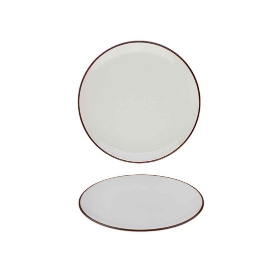Modest Brown Coupe Plate 17cm / 6.25"