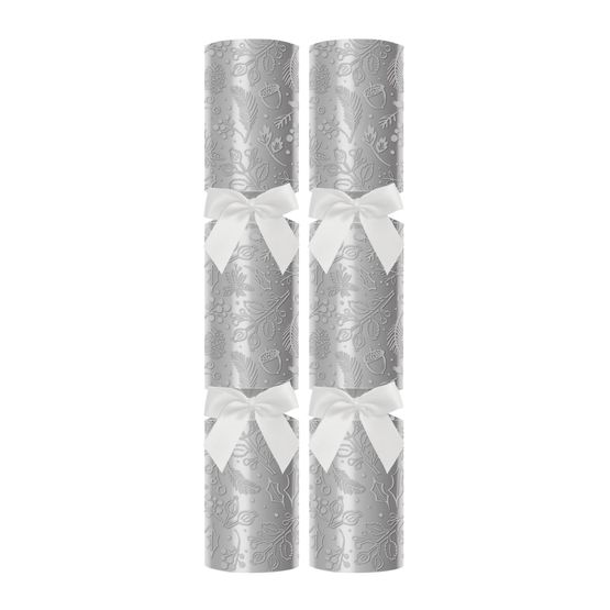 Swantex 14" Silver Blenheim Christmas Crackers - X Contents C244-SBL-X