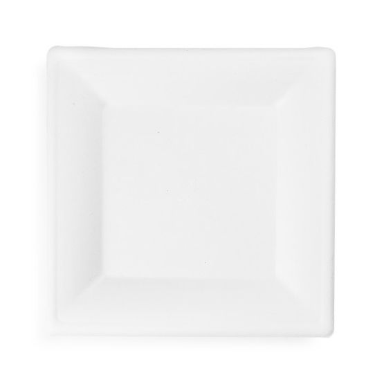 Vegware 10in Square Bagasse Plate  - VPSQ-10