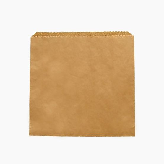 Vegware 201244S 10 X 10in Recycled Kraft Flat Bag