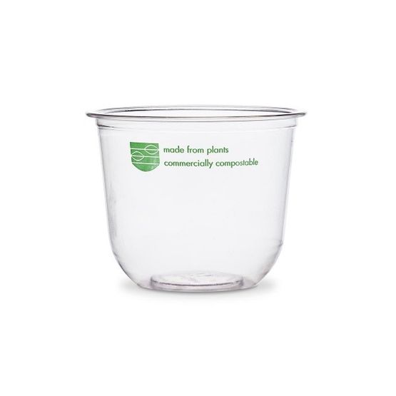 Vegware BEL-12 12oz PLA Bella Pot, 96-Series
