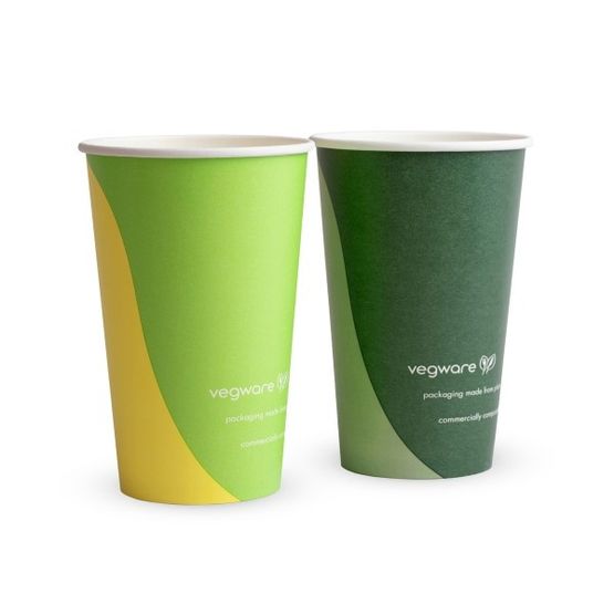 Vegware CV-S16 16oz Paper Cold Cup, 89-Series