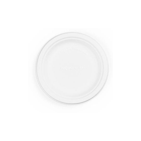 Vegware SL-P006NW 6in / 150mm Nourish Moulded Fibre Plate