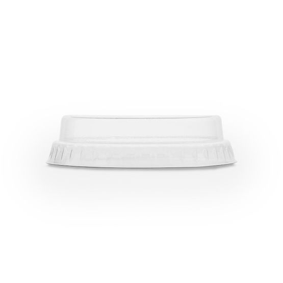 Vegware C76F-NH 76-Series PLA Flat Lid, No Hole