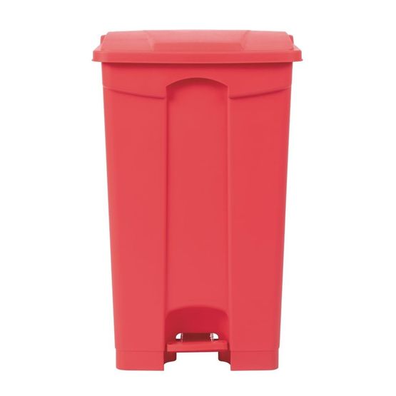 Jantex Pedal Bin Red 87Ltr