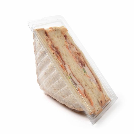 Faerch Deepfill clear Lidded Recyclable Sandwich Wedge