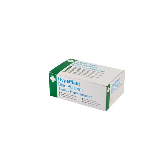 Blue Visually Detectable Plasters Assorted (Pack of 100)