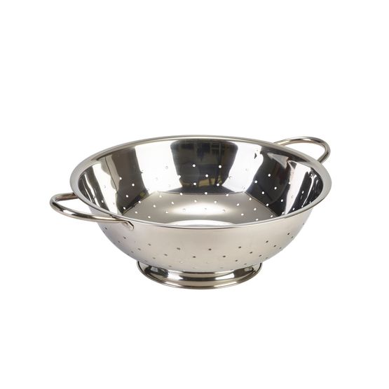 Economy Stainless Steel Colander 13"Tube Hdl.