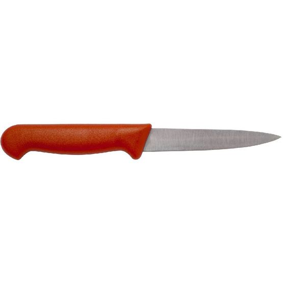 Genware 4" Vegetable Knife Red