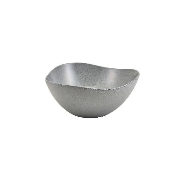 GenWare Melamine Grey Granite Triangular Buffet Bowl 35cm