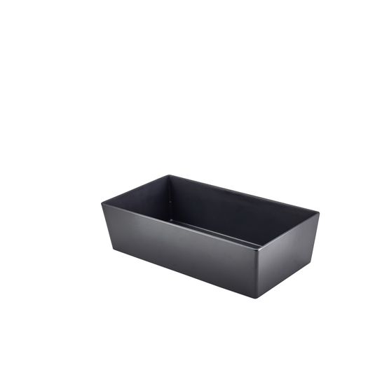 GenWare Melamine Matt Black Buffet Box GN 1/3