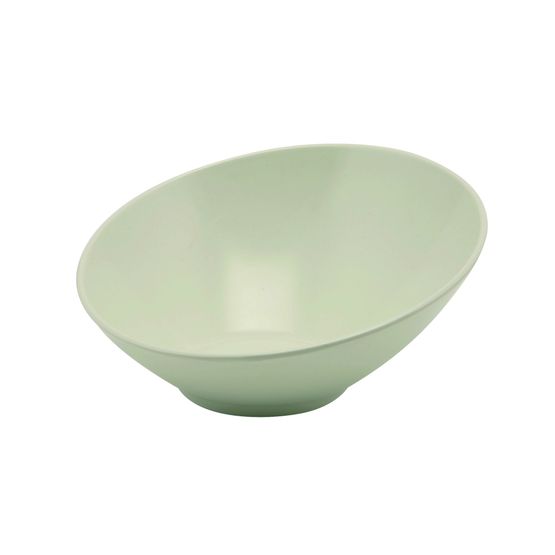 GenWare Melamine White Slanted Buffet Bowl 30cm