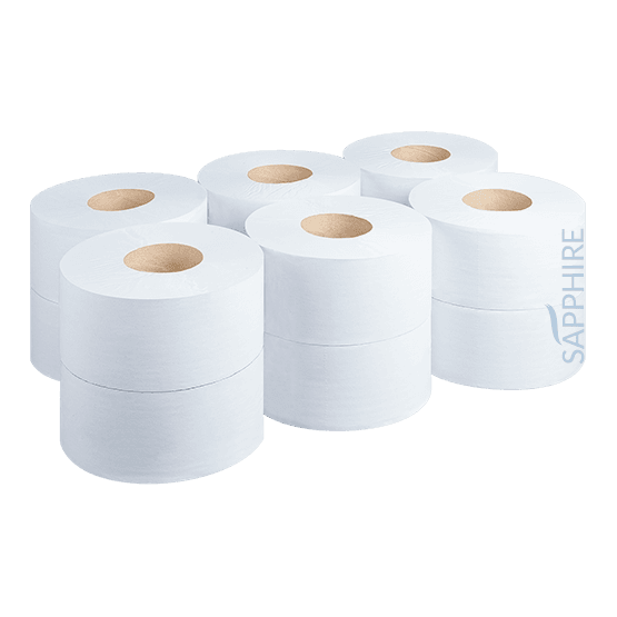 2 Ply Mini Jumbo Toilet Paper Roll 150 Metre