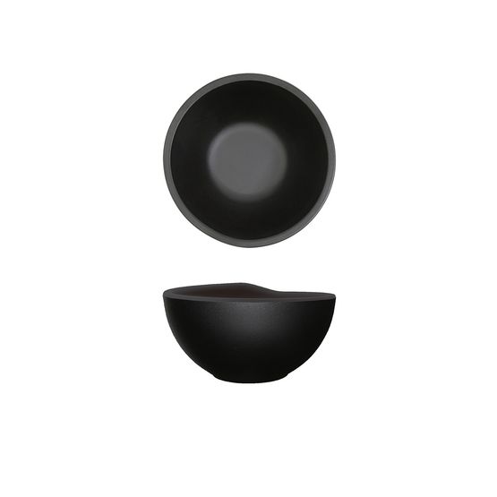 Black Copenhagen Melamine Bowl 10.8 x 5.6cm