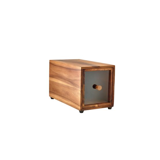 GenWare Acacia Wood Bread Box GN 1/3