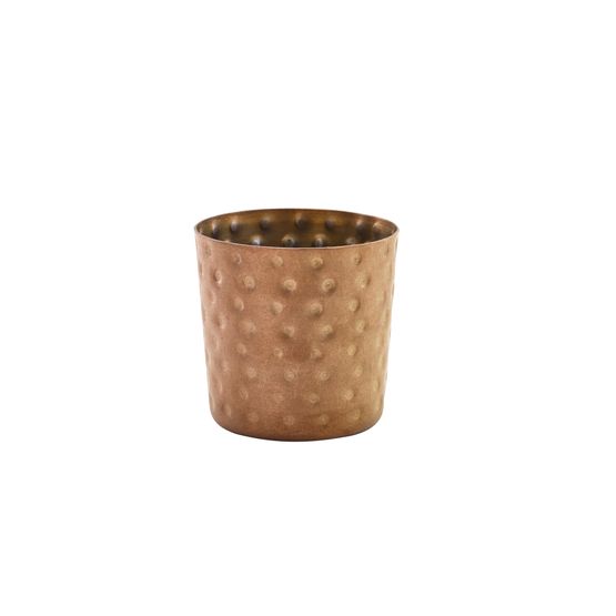 GenWare Copper Vintage Steel Hammered Serving Cup 8.5 x 8.5cm