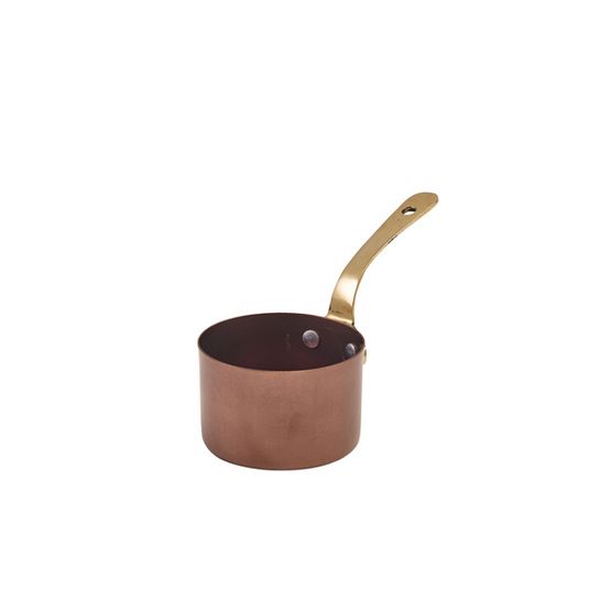 GenWare Copper Vintage Steel Mini Sauce Pan 7.8 x 4.5cm