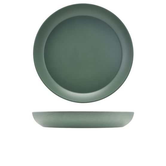 GenWare Melamine Green Jute Buffet Bowl 42 x 6cm