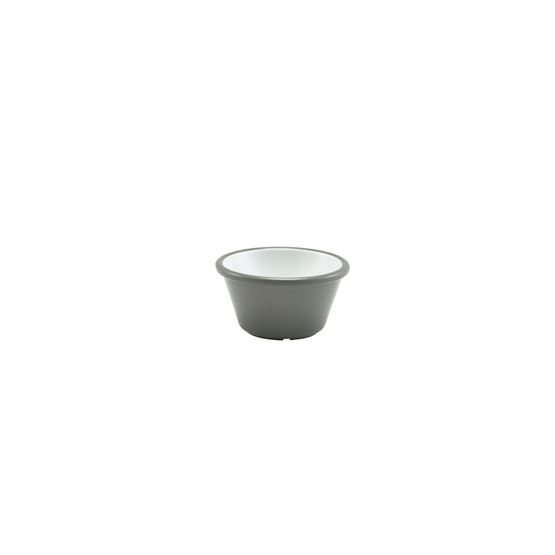 GenWare Melamine Grey And White Two Tone Ramekin 59ml/ 2oz