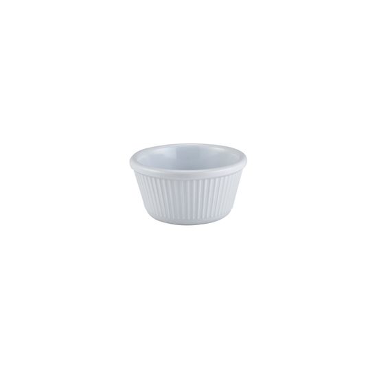 GenWare Melamine White Fluted Ramekin 114ml/ 4oz