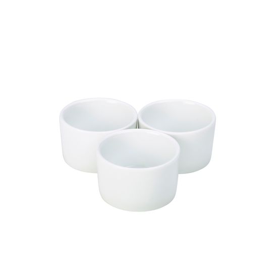 Genware Porcelain Contemporary Smooth Ramekin 6.5cm/ 2.5"