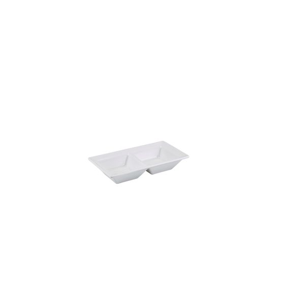 GenWare Porcelain Double Dish 15 x 8cm/ 6 x 3"