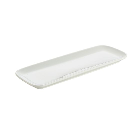 Genware Porcelain Ellipse Platter 27 x 10cm/ 10.75 x 4"
