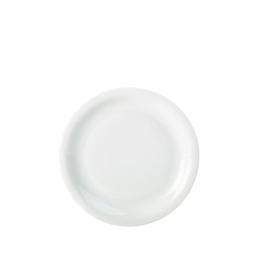 Genware Porcelain Narrow Rim Plate 28cm/ 11"